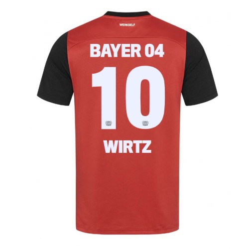 Fotbalové Dres Bayer Leverkusen Florian Wirtz #10 Domácí 2024-25 Krátký Rukáv